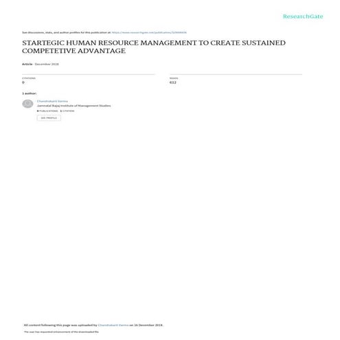 STARTEGICHUMANRESOURCEMANAGEMENTTOCREATESUSTAINEDCOMPETETIVEADVANTAGE.pdf