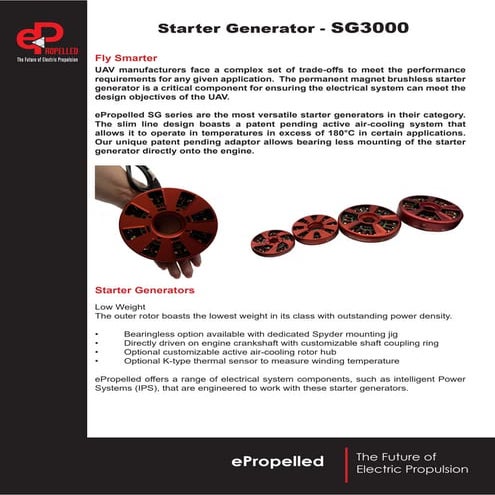 Fly Smarter - Intelligent Power System & Starter Generators from ...