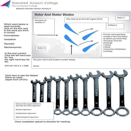 Starter activity 3 completed | PDF