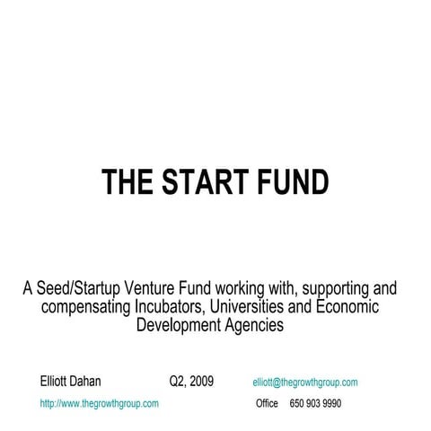 Start Fund Q2 2009