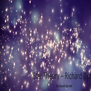 Star theory – richard dyer