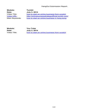 Starting a business online