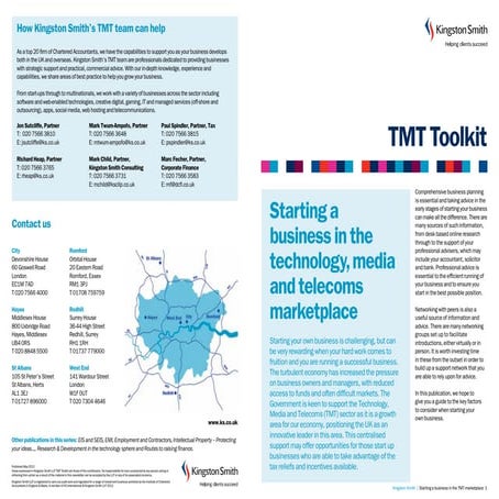 Starting a Tech BusinessToolkit