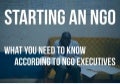 Starting an NGO
