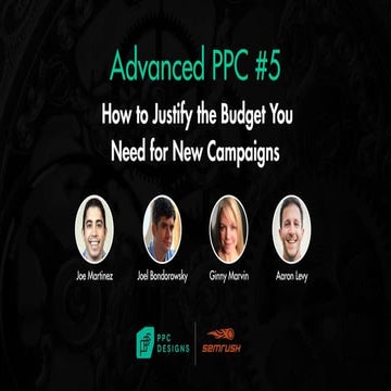 Joel Bondorowsky — How to Justify the Budget You Need for New Campaigns