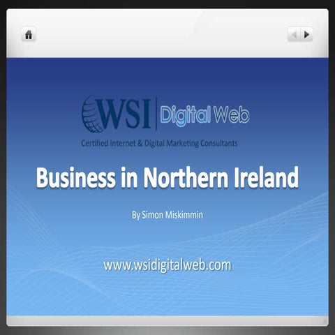 Starting your own business in Northern Ireland