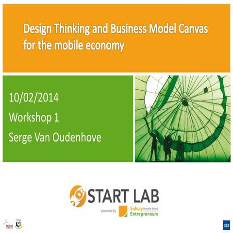Design Thinking and the Business Model Canvas for the Mobile Economy