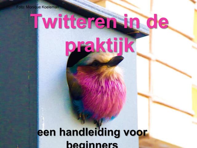 Start met twitteren, een handleidin...