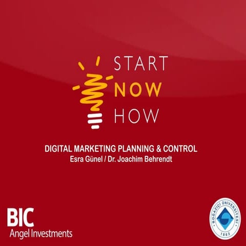 Startnowhow - Digital Marketing Planning & Control