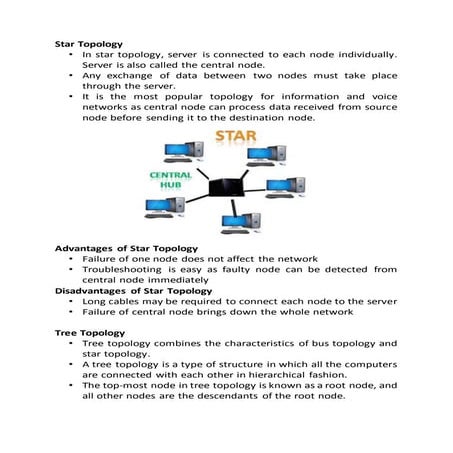Star topology | PDF