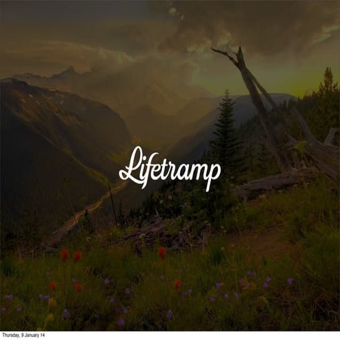 Startup Stage #9 - Adam Filipowski - Lifetramp | PDF