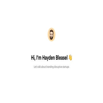 Branding for Disruptive Startups