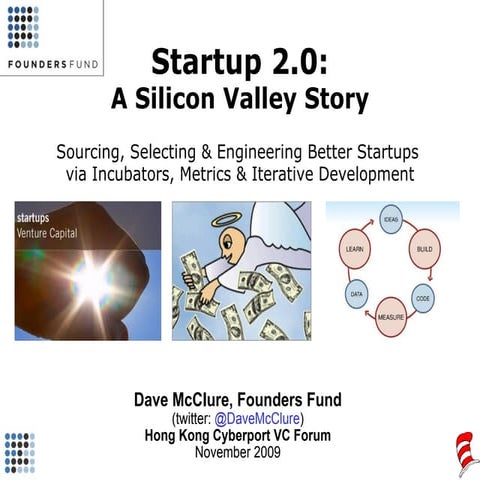 Startup 2.0: From Silicon Valley to Hong Kong