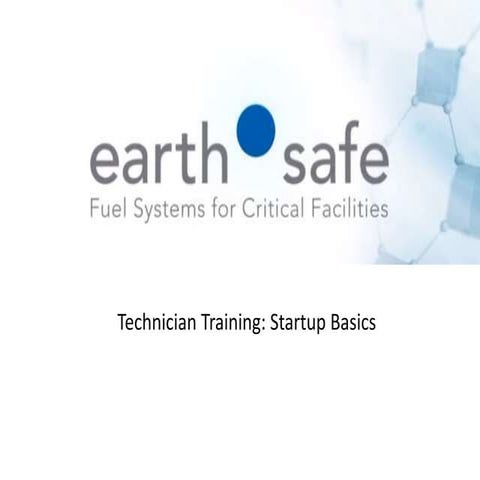 Technician Training Startup Basics Pptx
