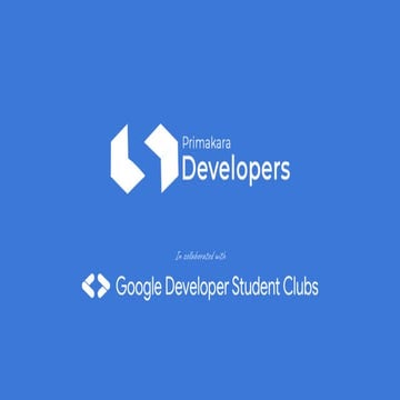 Startup day Primdev x GDSC 24/09/2021