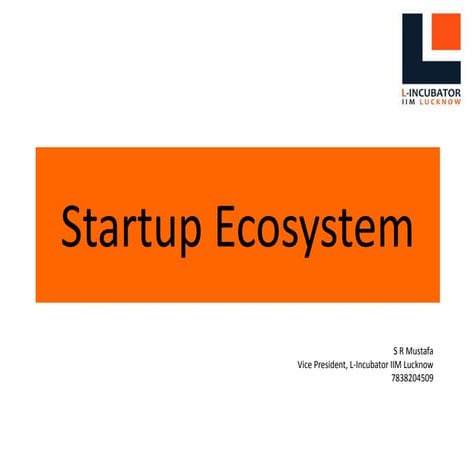 Startup ecosystem