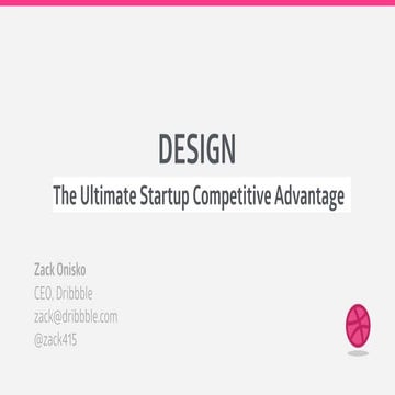 Startupfest 2017: Zack Onisko (dribbble)