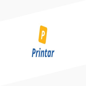 Startup Idea - PRINTAR