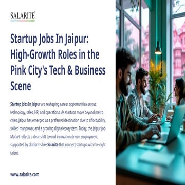 Exploring Jaipur Startup Jobs Skills, Career Paths & Hiring Trends.pdf