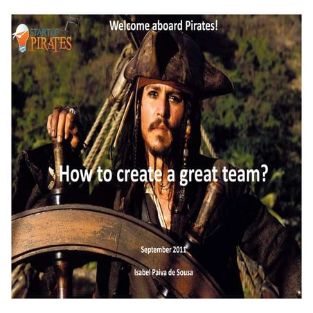 How to create a great team? > Isabel Paiva de Sousa