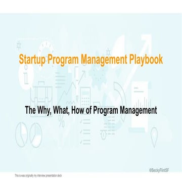 Startup program management