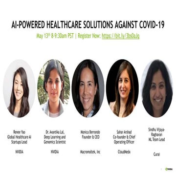 Startups Step Up - how healthcare ai startups are taking action during covid-...