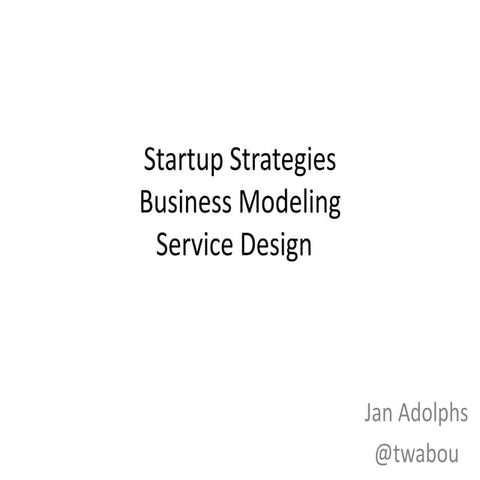 Startup strategy2