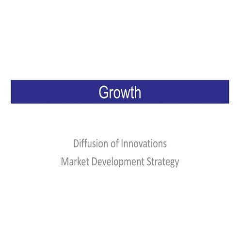 Startup University - 4. Growth