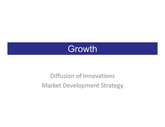Startup University - 4. Growth