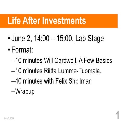 ЖИЗНЬ ПОСЛЕ ДЕНЕГ