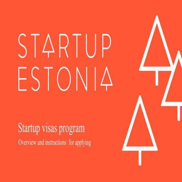 Picture of Deep Dive into Estonian Startup Visa program | PDF