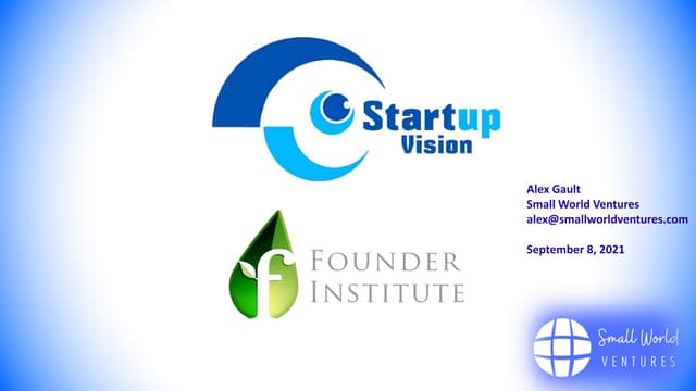 Startup Vision - Founder Institute