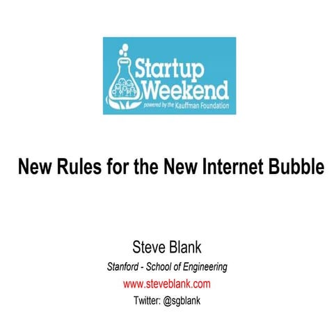 Startup weekend 050611 | PPT
