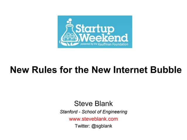 Startup weekend 050611