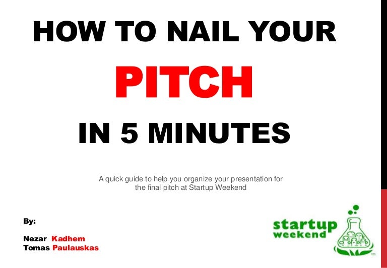 elevator pitch presentation ppt