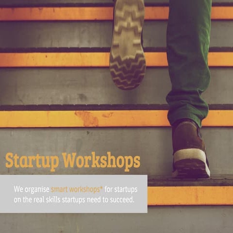 Startup Workshops - Practical Workshops for Startups