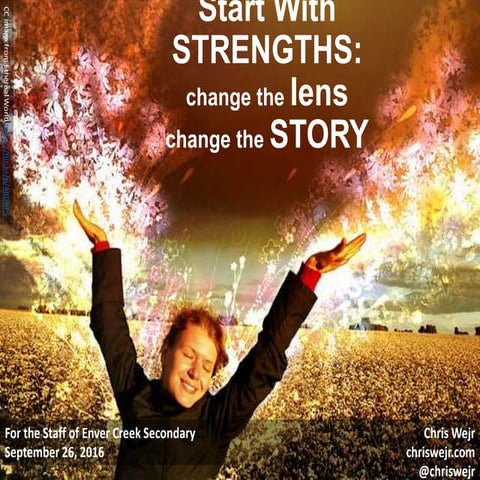 Start With Strengths: Change the Lens. Change the Story.