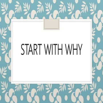 Start with why | PPT