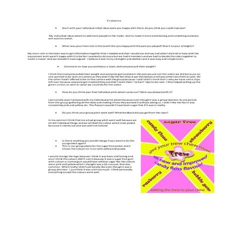 Start with your individual initial ideas