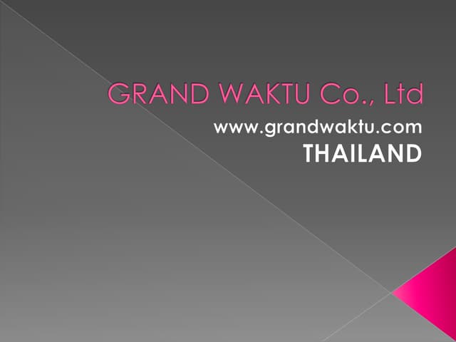 Start your business in thailand