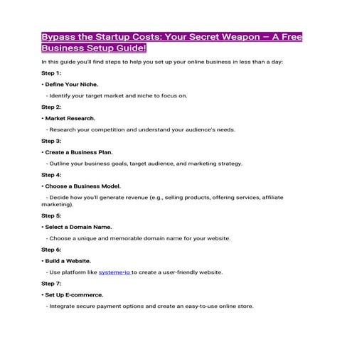 Business ideas for USA in 2024