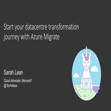 Start your datacentre transformation journey with azure migrate