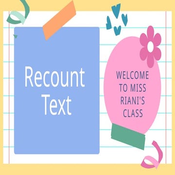 it is english lesson about recount text.pptx