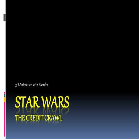 Blender 2.64: Challenge 2: Star wars