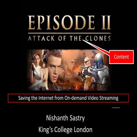 Attack of the Content Clones: Saving the Internet from On-demand Video Streaming