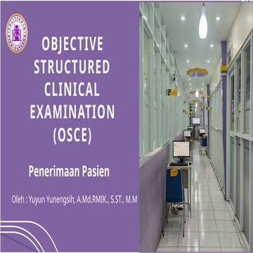 Comprehensive Guide to OSCE: Structured Clinical Examination and ...