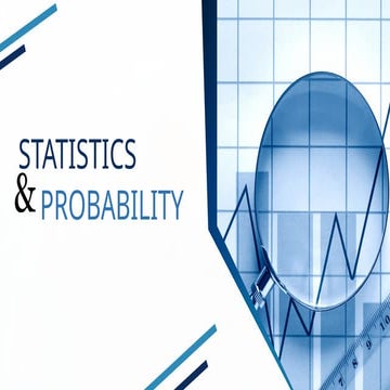 STATISTICS AND PROBABILITY GRADE 11 2024 | PPT