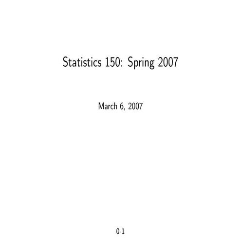 Stat150 spring06 markov_cts