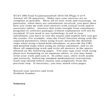STAT 200 Final ExaminationFall 2016 OL3Page 4 of 9Answer all 2.docx