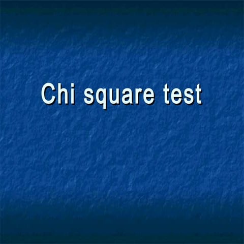 Stat6 chi square test